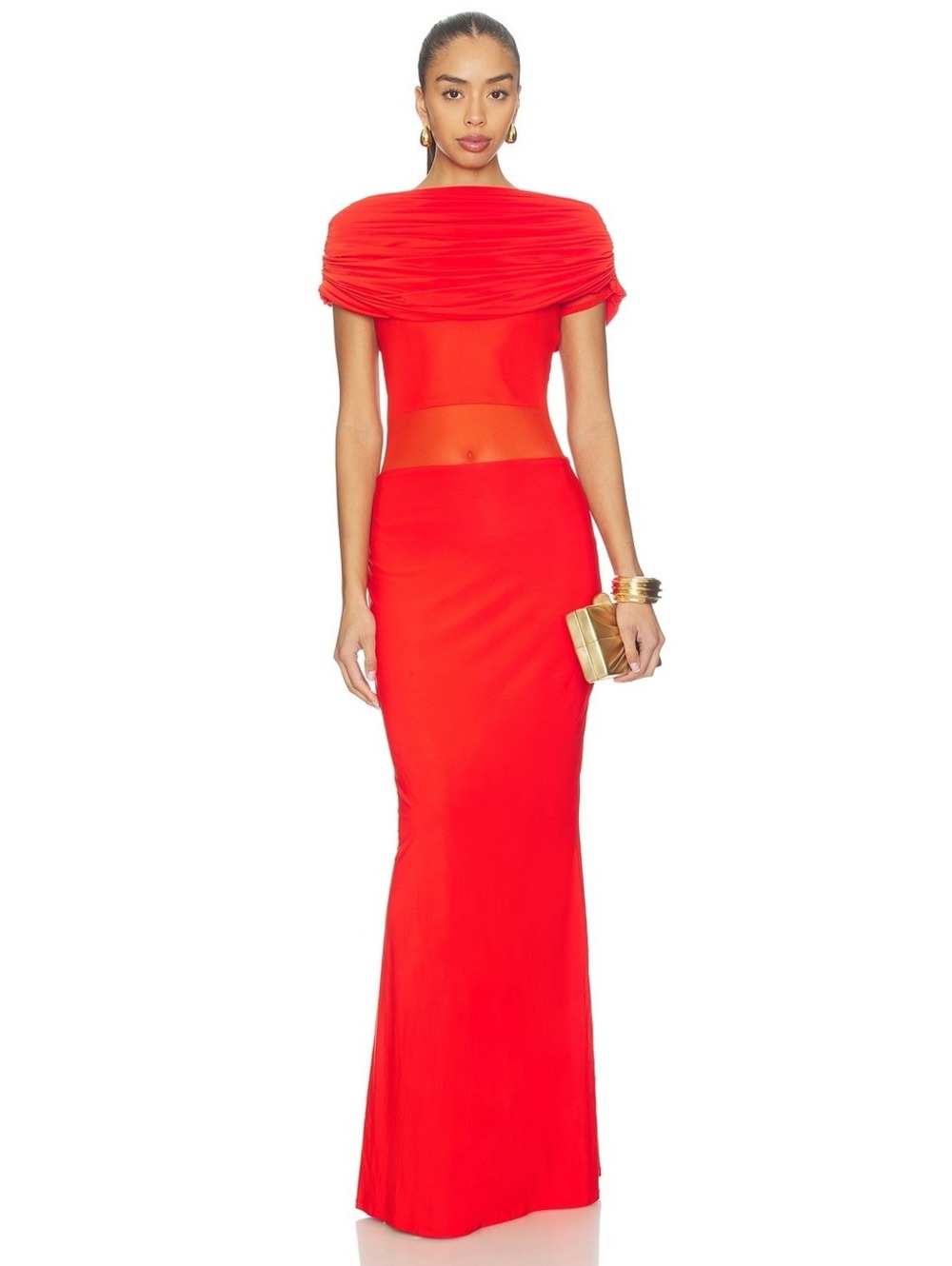 Deme by Gabriella The Taylor Dress in Hibiscus